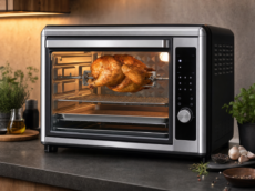 Multi-Function Glass Door Air Fryer Rotisserie Oven